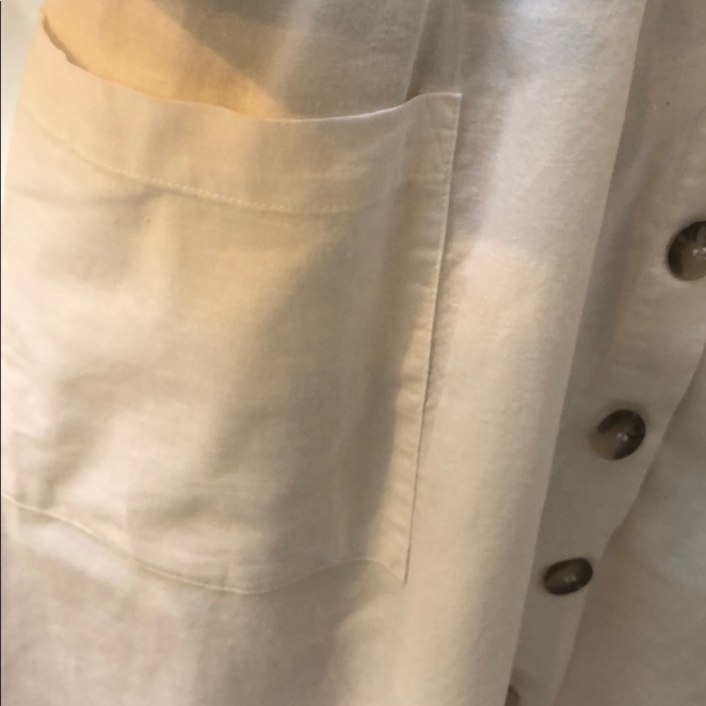 IVORY MIDI DRESS - Picture 6 of 7